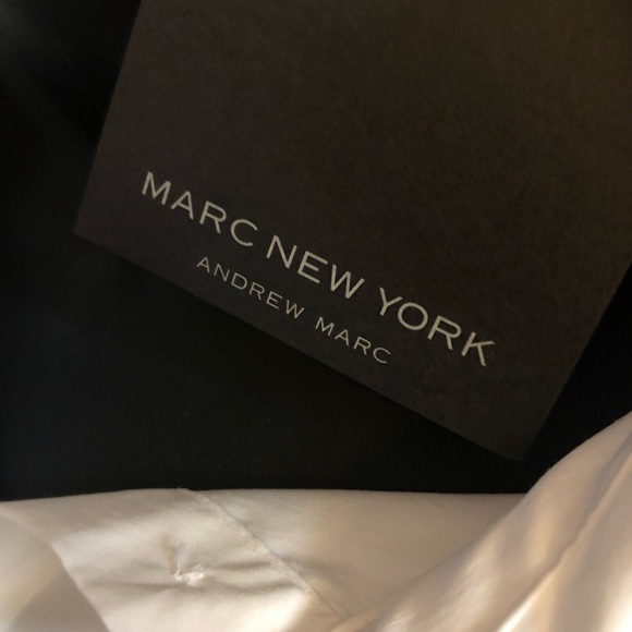 NWT Marc NY sz L Crisp White Top with High Bodice - Picture 7 of 9